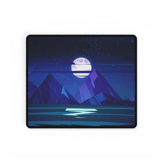 Cozy Beyond Horizon Moon Inspired Desk Mat | Cozy Mouse Pad | Perfect Desk Accessory